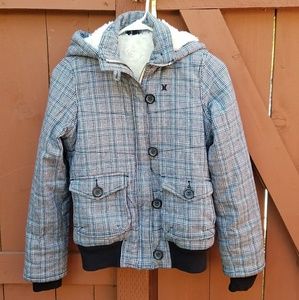 Hurley jacket sherpa lining